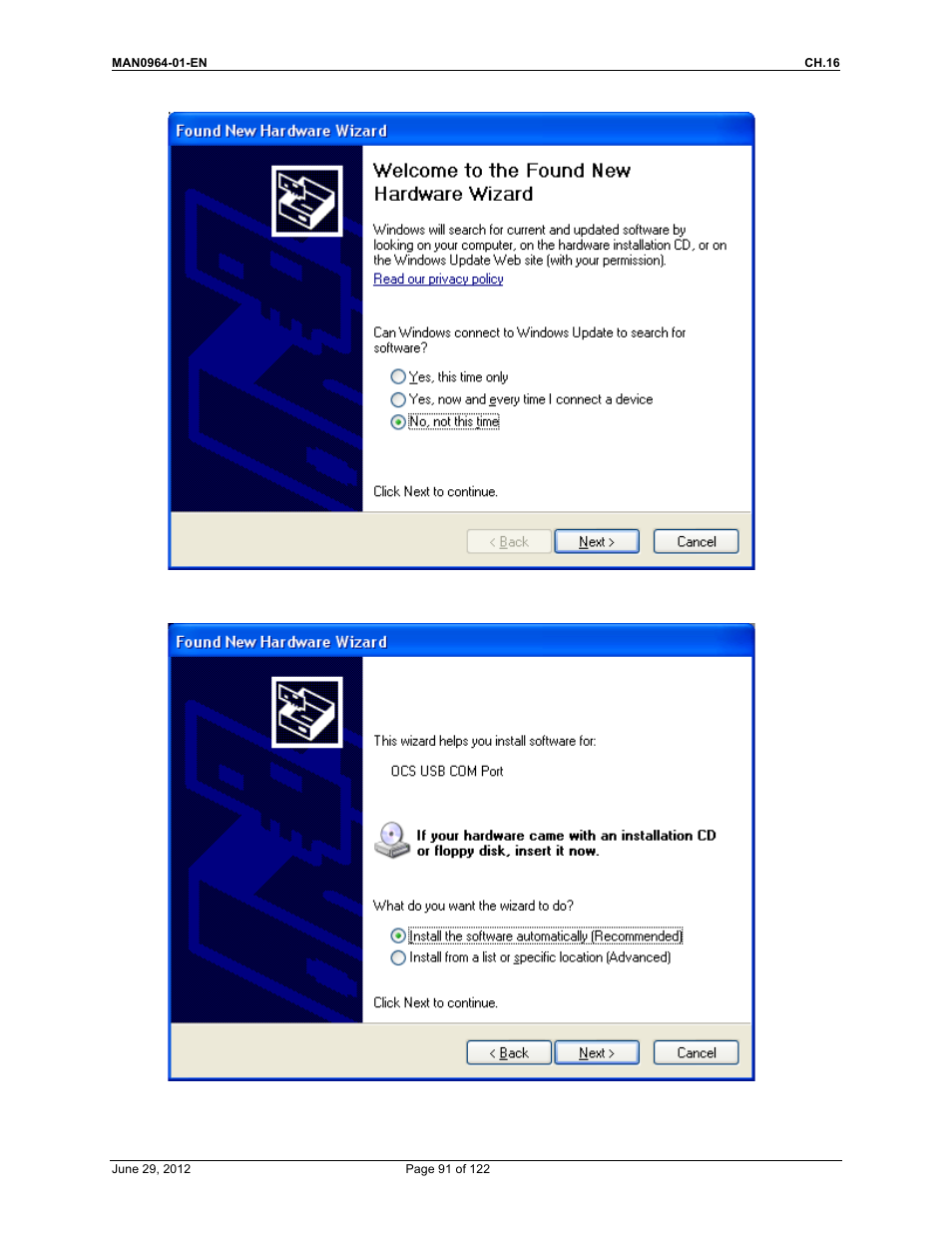 Horner APG XL4 OCS User Manual | Page 91 / 122