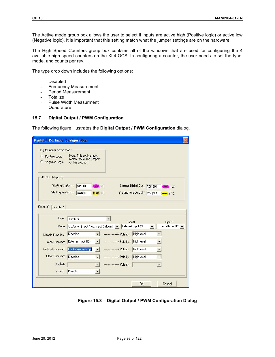 Horner APG XL4 OCS User Manual | Page 98 / 122