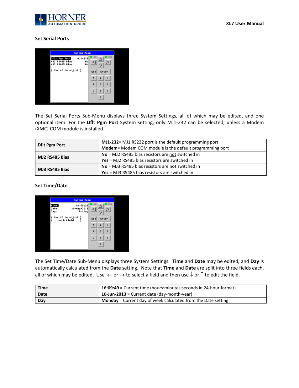 Horner APG XL7 OCS User Manual | Page 58 / 110