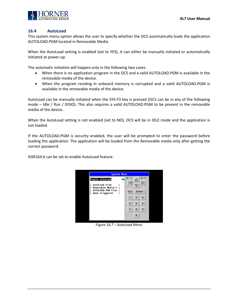 4 autoload | Horner APG XL7 OCS User Manual | Page 93 / 110