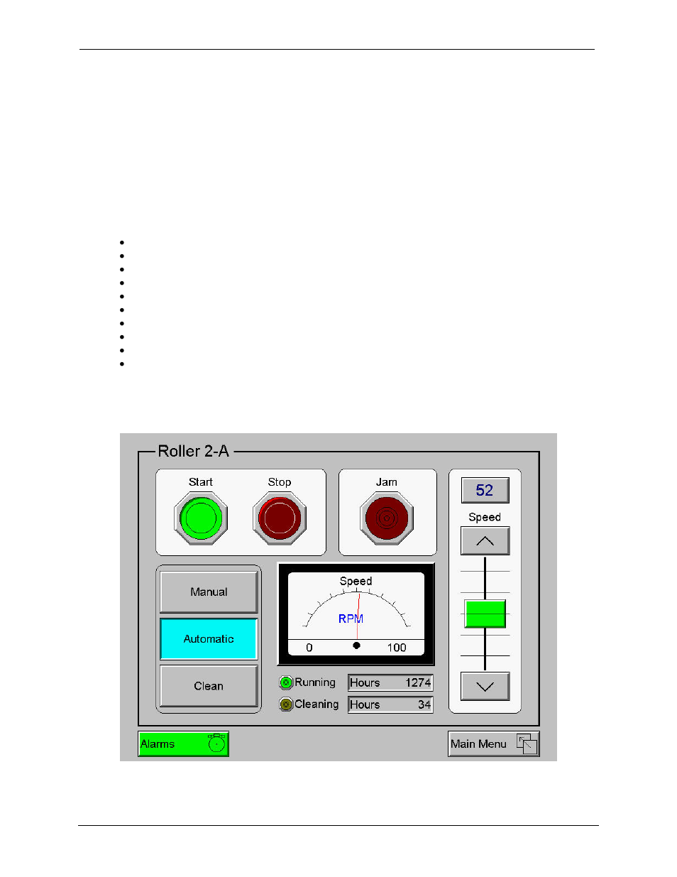 Chapter 10 : user interface, Chapter 10: user interface | Horner APG QX651 OCS User Manual | Page 53 / 95