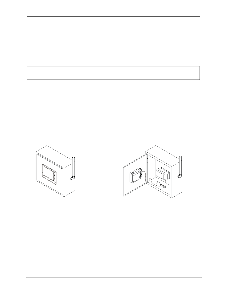 Chapter 3 : mechanical installation, Initial mechanical installation, Chapter 3 | Chapter 3: mechanical installation | Horner APG QX751 OCS User Manual | Page 17 / 96