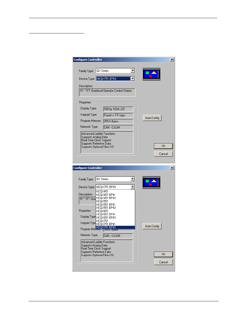 Horner APG QX751 OCS User Manual | Page 30 / 96