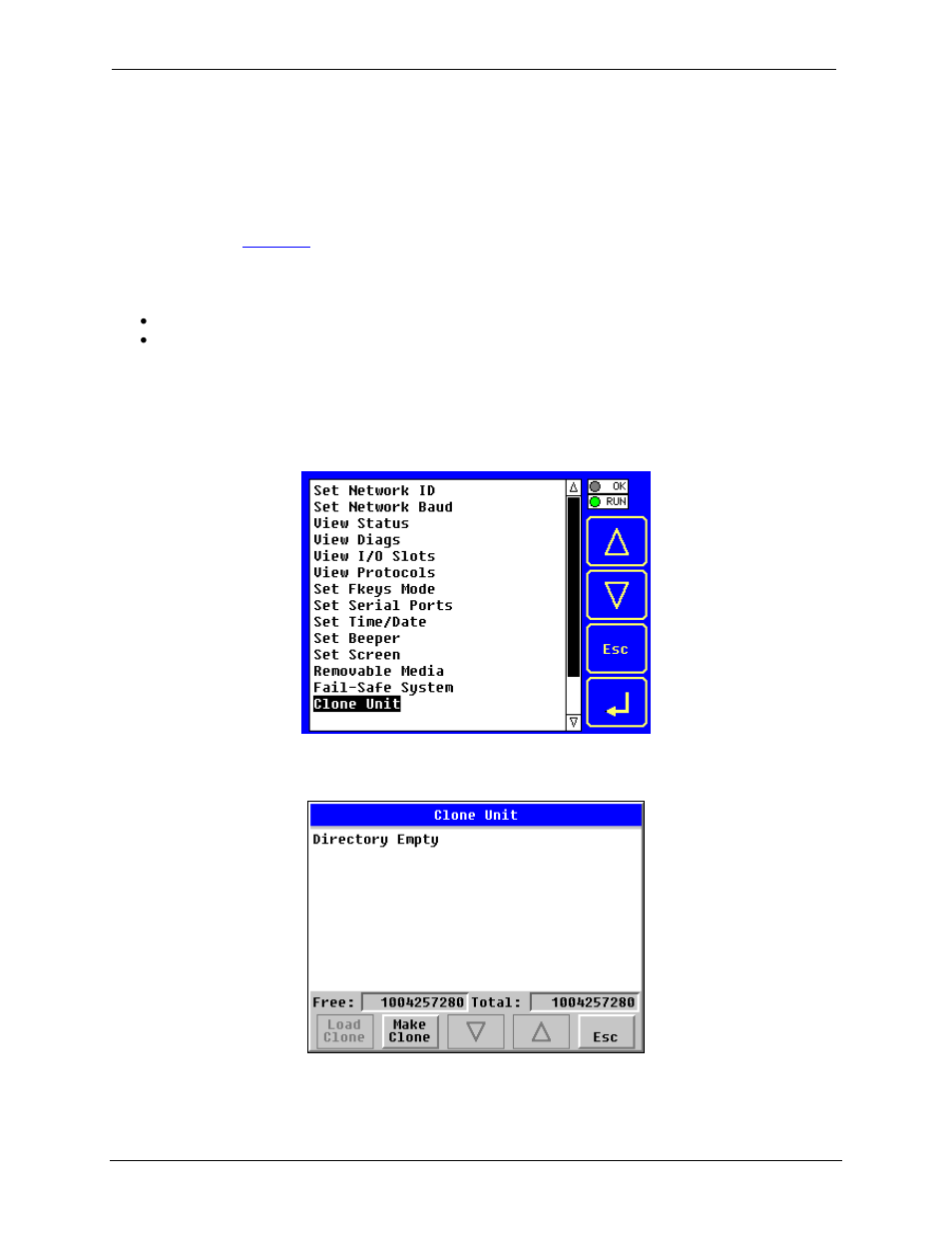 Chapter 15 : clone unit, Overview, Clone | Chapter 15, Chapter 15: clone unit | Horner APG QX751 OCS User Manual | Page 85 / 96