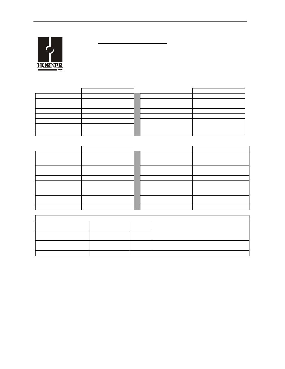 Horner APG RCX HE500OCX510 User Manual | 6 pages