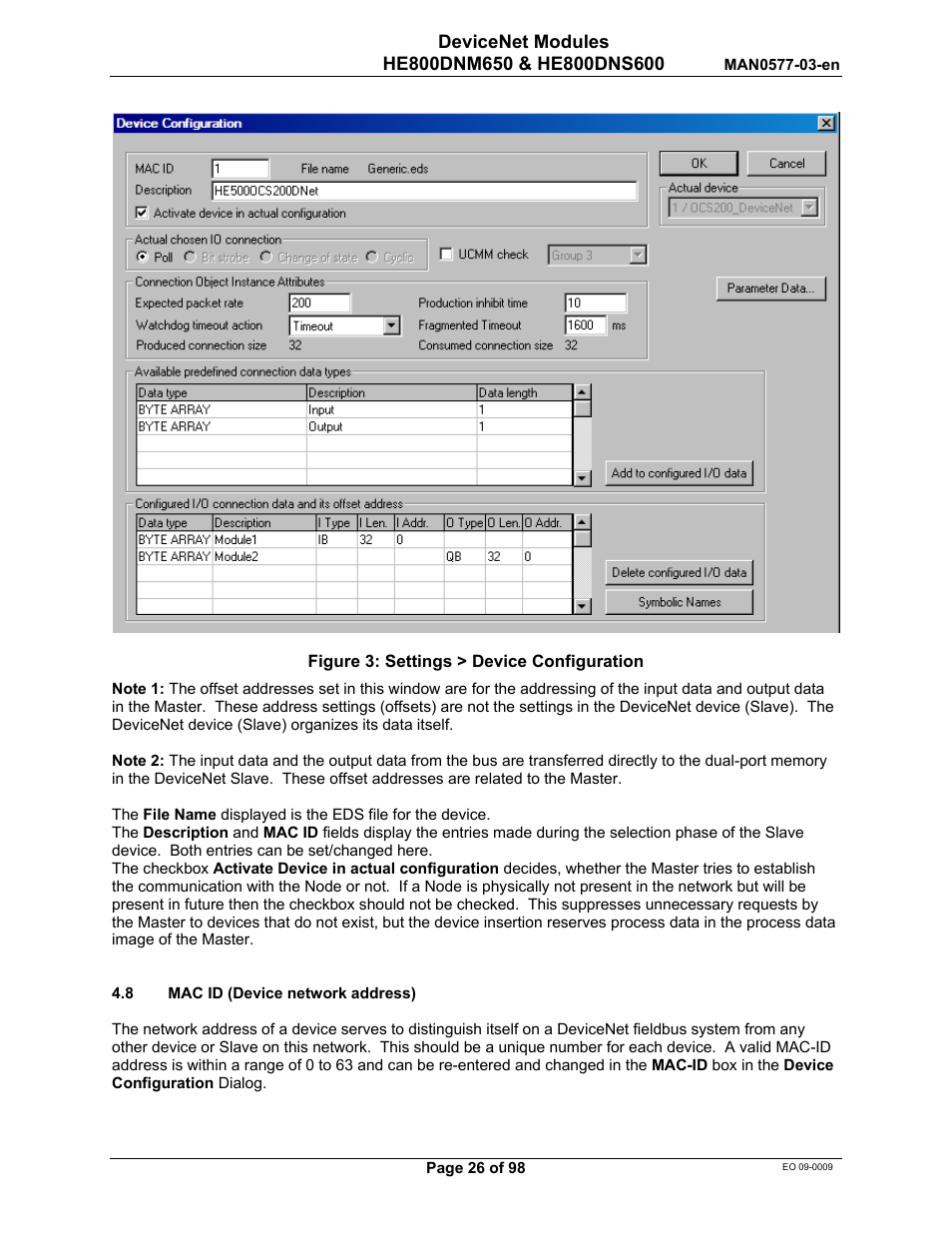 Horner APG SmartStack I/O HE800DNS600/HEDNS600 User Manual | Page 26 / 98