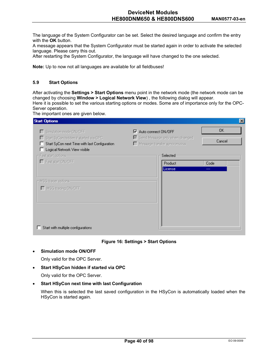 Horner APG SmartStack I/O HE800DNS600/HEDNS600 User Manual | Page 40 / 98