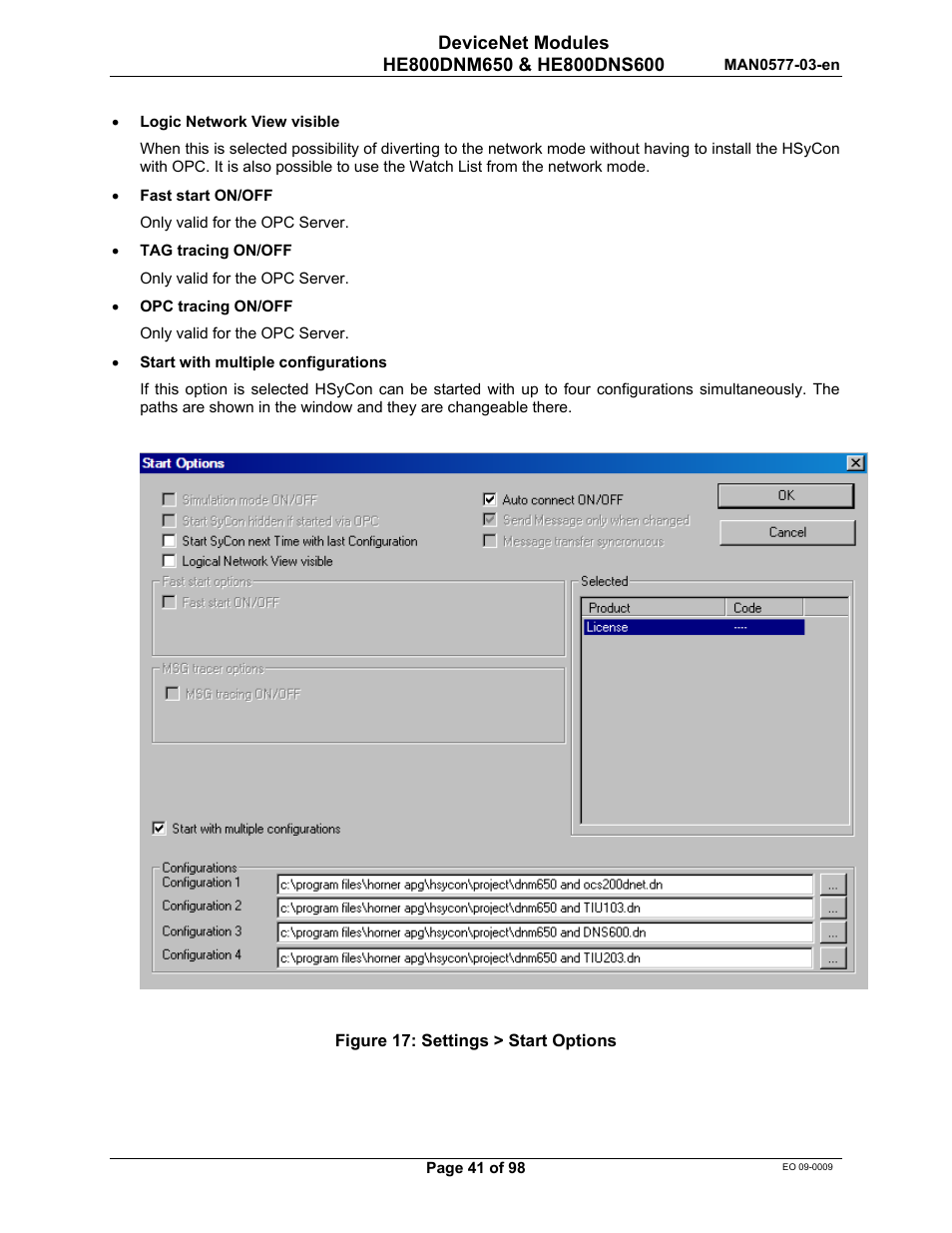 Horner APG SmartStack I/O HE800DNS600/HEDNS600 User Manual | Page 41 / 98