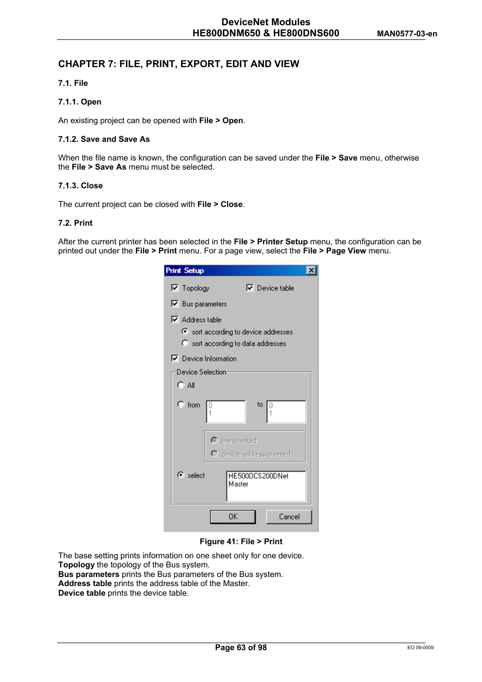 Horner APG SmartStack I/O HE800DNS600/HEDNS600 User Manual | Page 63 / 98