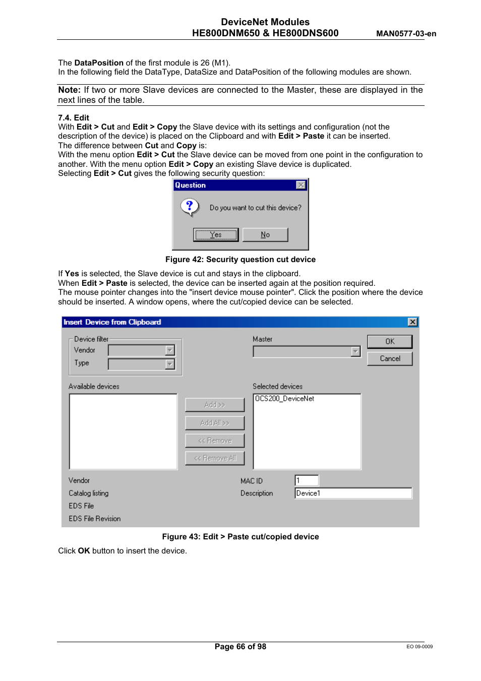 Horner APG SmartStack I/O HE800DNS600/HEDNS600 User Manual | Page 66 / 98