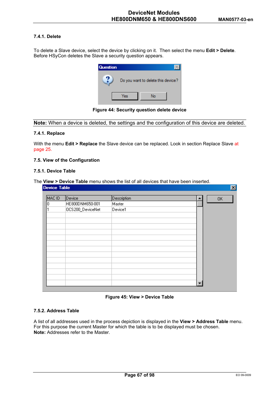 Horner APG SmartStack I/O HE800DNS600/HEDNS600 User Manual | Page 67 / 98
