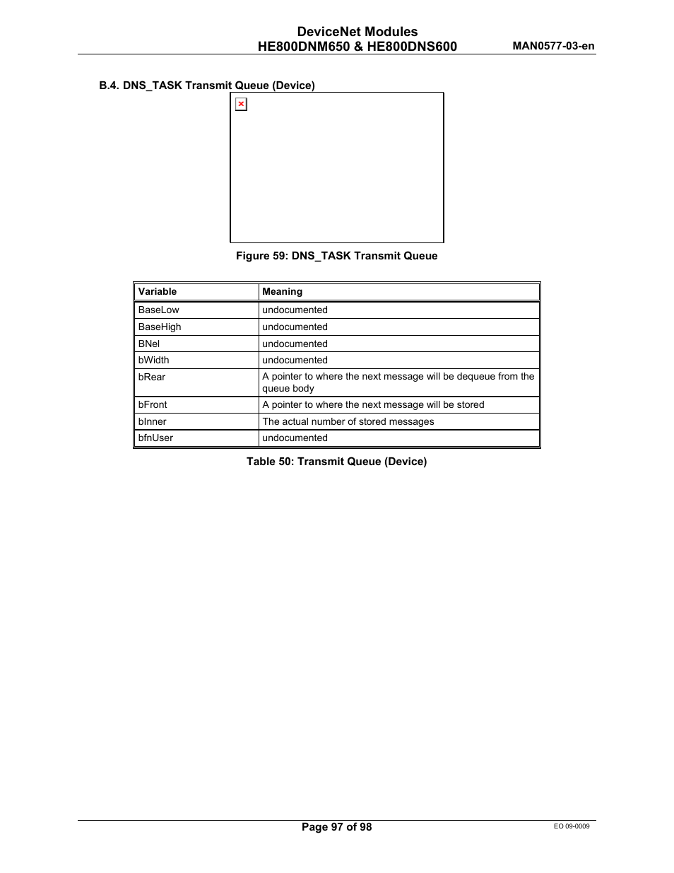 Horner APG SmartStack I/O HE800DNS600/HEDNS600 User Manual | Page 97 / 98