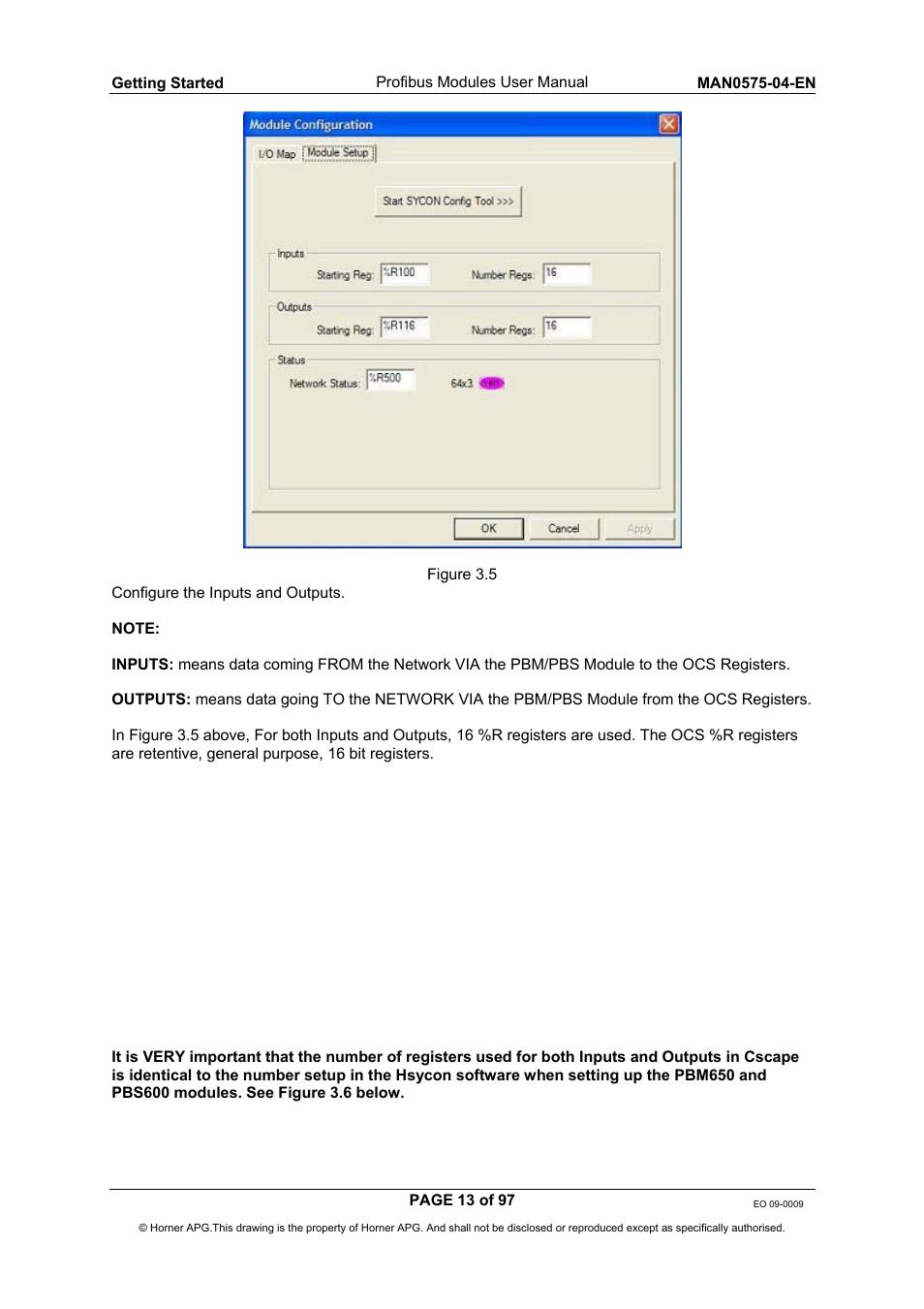 Horner APG SmartStack I/O HE800PBS600/HEPBS600 User Manual | Page 13 / 97