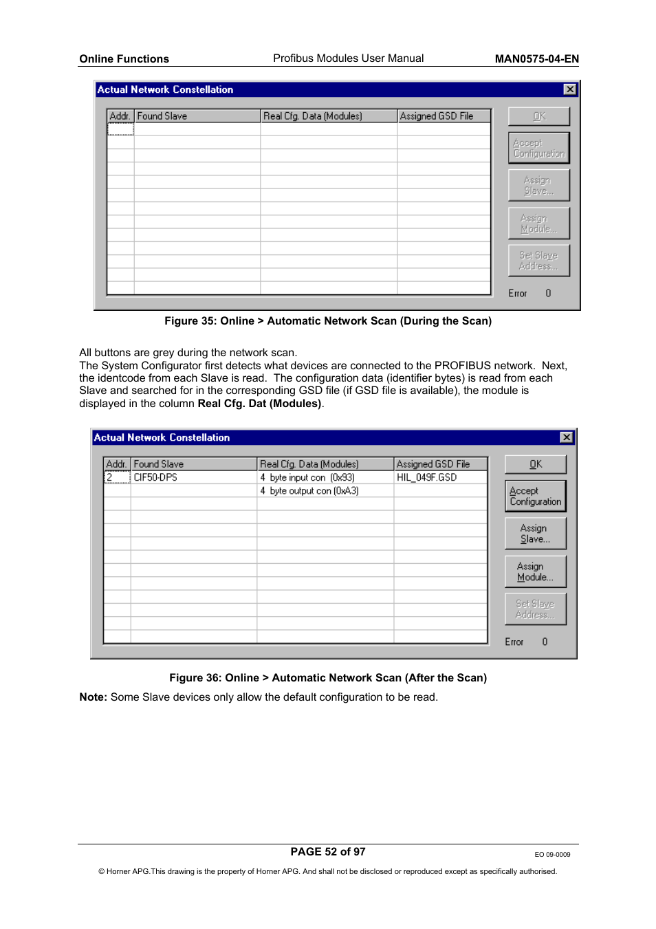 Horner APG SmartStack I/O HE800PBS600/HEPBS600 User Manual | Page 52 / 97