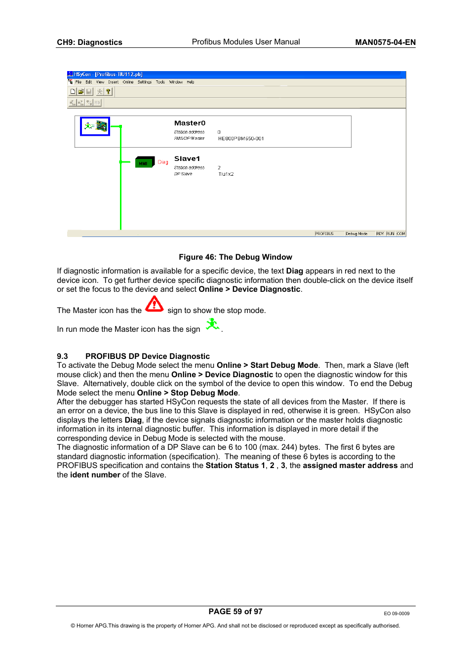 Horner APG SmartStack I/O HE800PBS600/HEPBS600 User Manual | Page 59 / 97