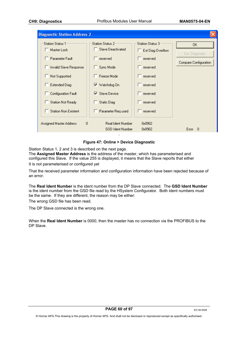 Horner APG SmartStack I/O HE800PBS600/HEPBS600 User Manual | Page 60 / 97