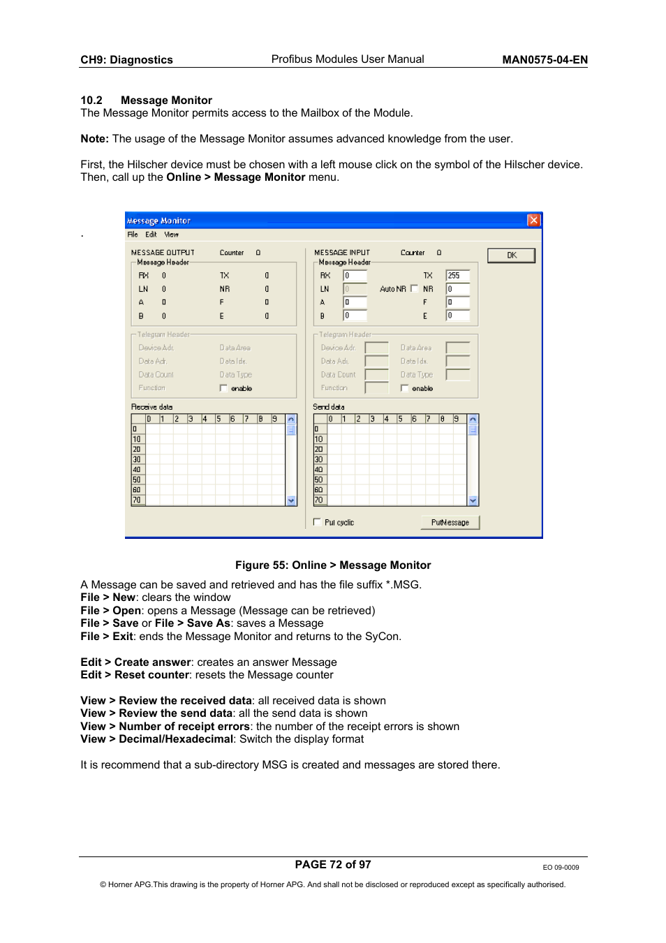 Horner APG SmartStack I/O HE800PBS600/HEPBS600 User Manual | Page 72 / 97