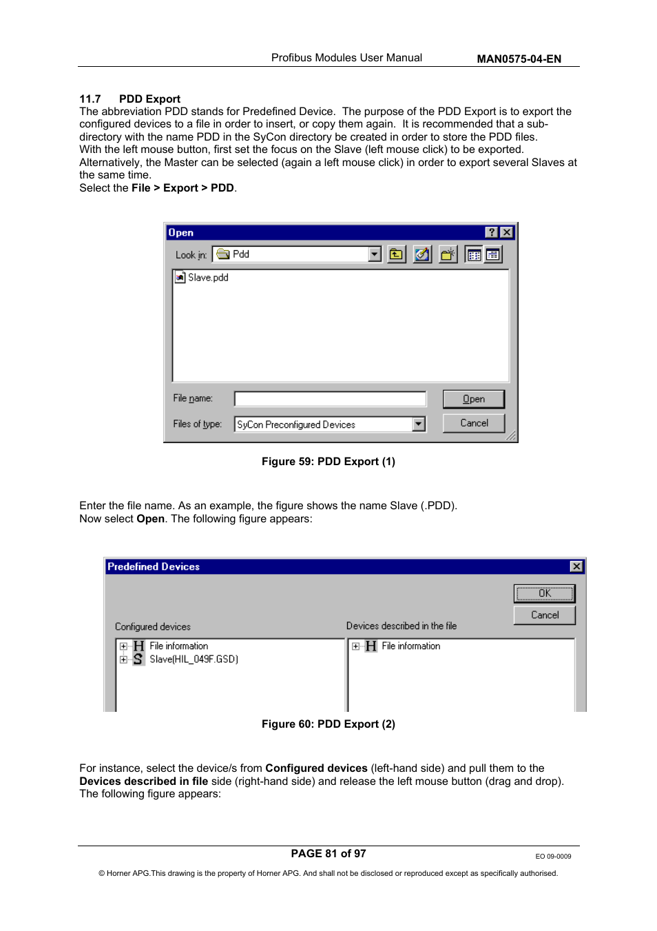 Horner APG SmartStack I/O HE800PBS600/HEPBS600 User Manual | Page 81 / 97