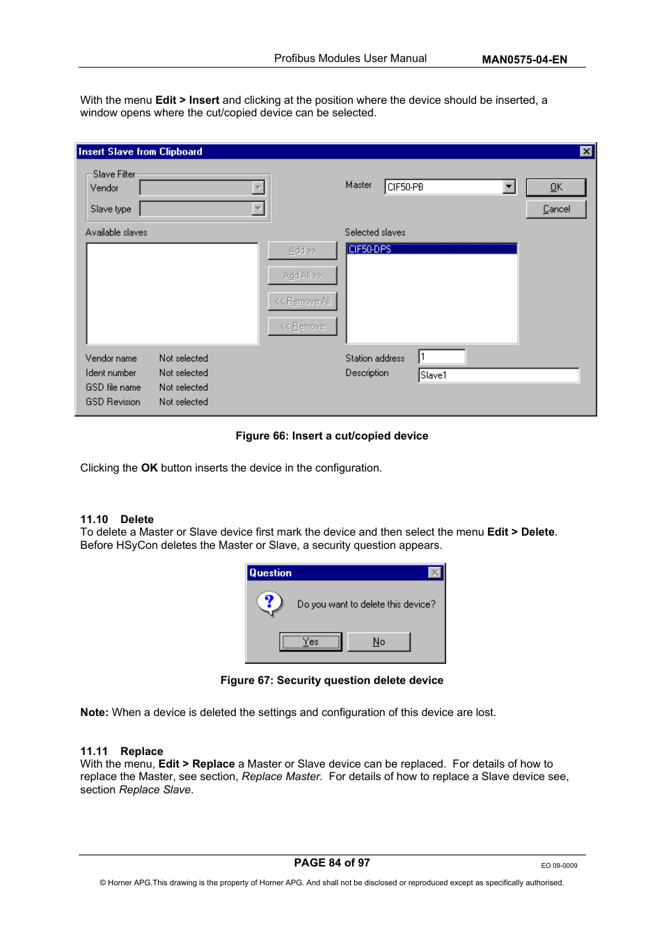 Horner APG SmartStack I/O HE800PBS600/HEPBS600 User Manual | Page 84 / 97