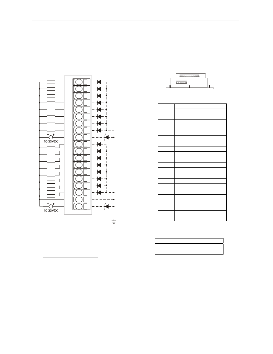2 wiring | Horner APG SmartStack I/O HE-DQM406* (32 Outputs) User Manual | Page 2 / 8
