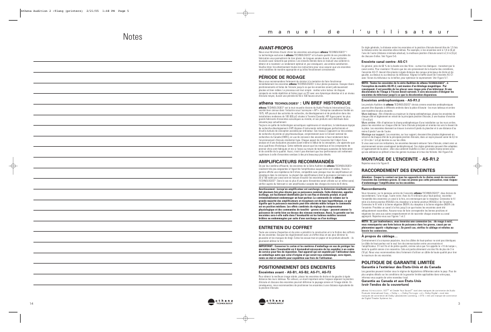 Athena Technologies AS-B2.2 User Manual | Page 3 / 8