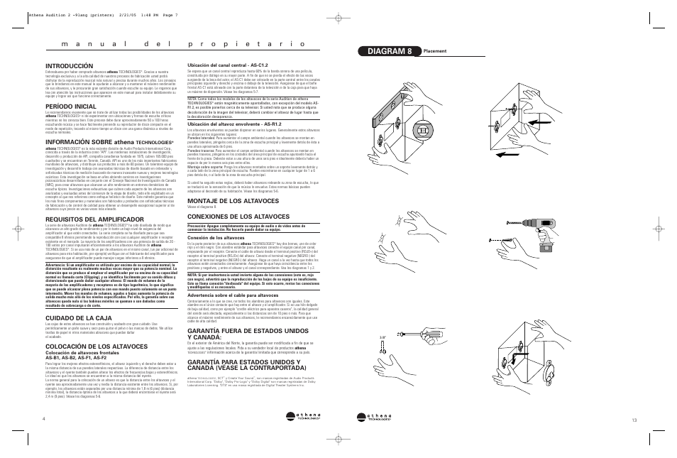 Diagram 8 | Athena Technologies AS-B2.2 User Manual | Page 4 / 8