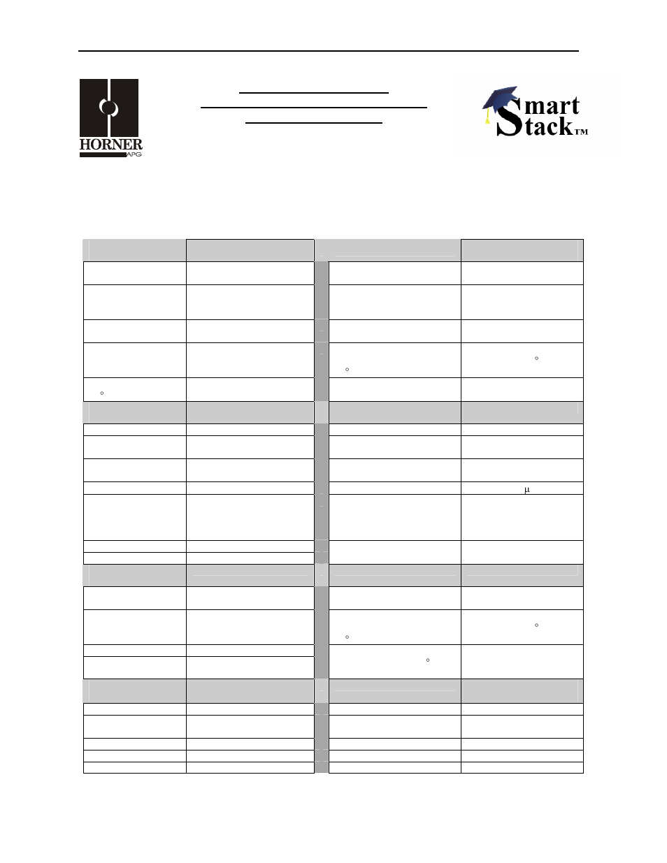 Horner APG SmartStack I/O HE-MIX902* User Manual | 10 pages