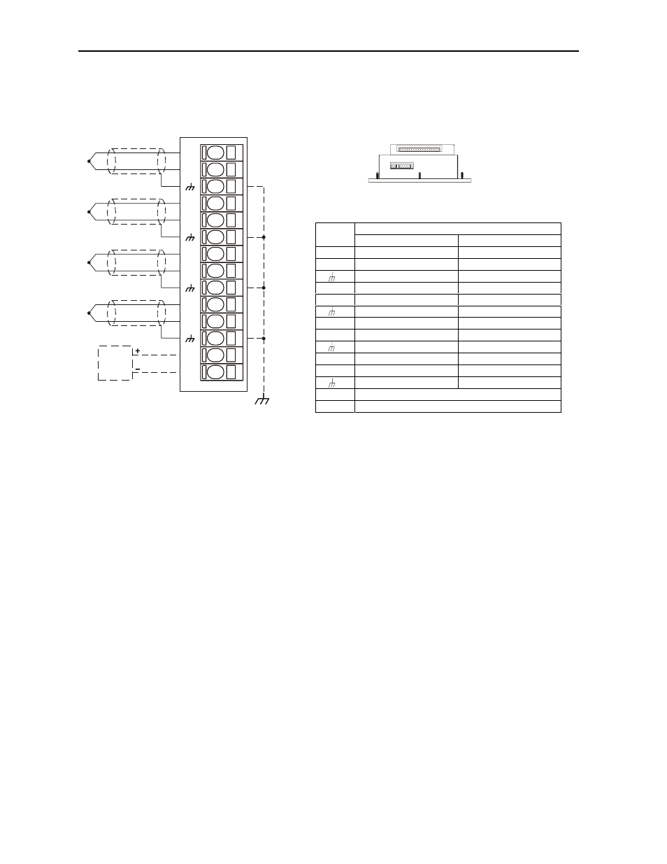 2 wiring | Horner APG SmartStack I/O HE-THM100 User Manual | Page 2 / 8