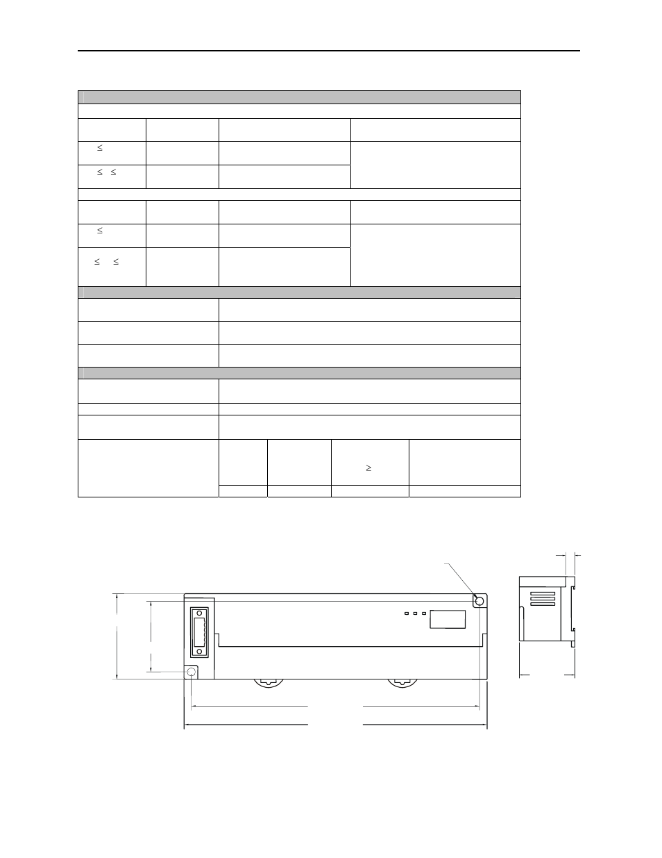 2 dimensions | Horner APG SmartStix HE559MIX577 User Manual | Page 2 / 12