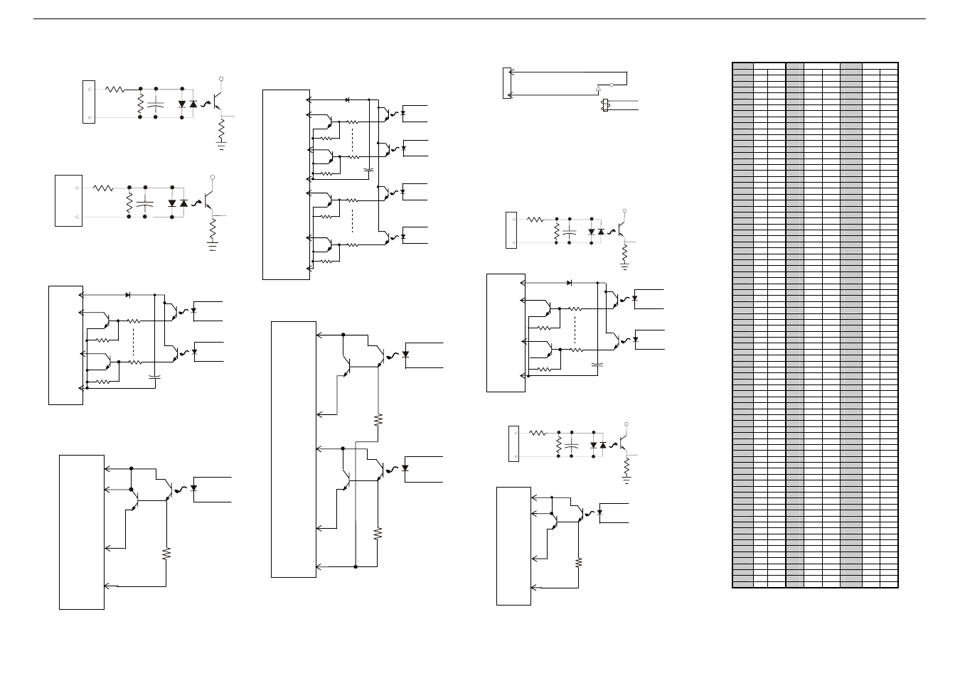 A. dim610, B. dim710, Dqm601 | Dqm606, Dqm701, Dqm706, E. dqm602, Diq811, Diq816 | Horner APG SmartStix HE559 User Manual | Page 3 / 3