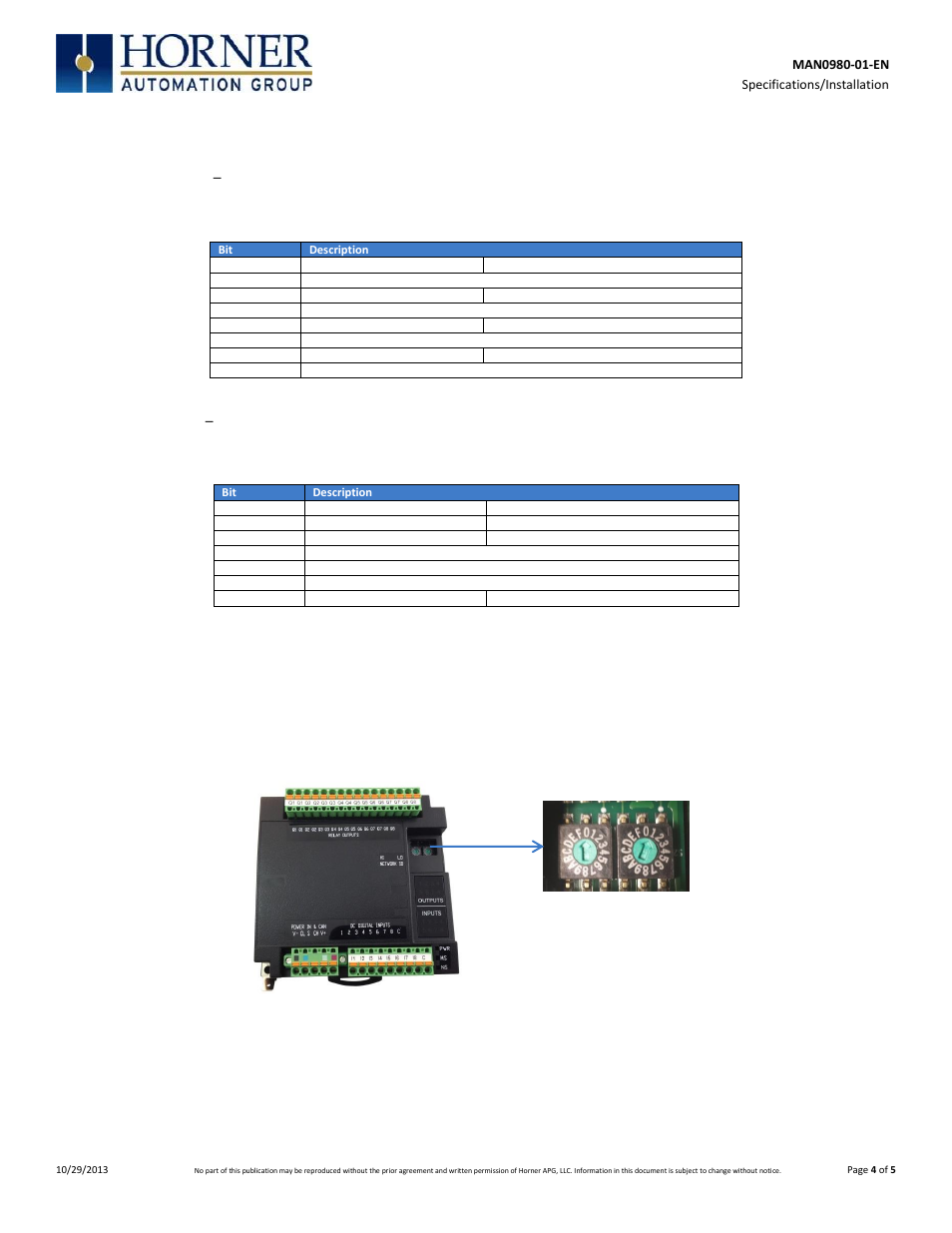 Horner APG SmartBlock User Manual | Page 4 / 5