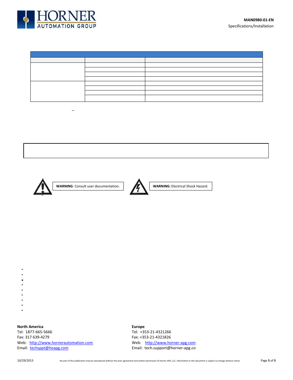 Horner APG SmartBlock User Manual | Page 5 / 5