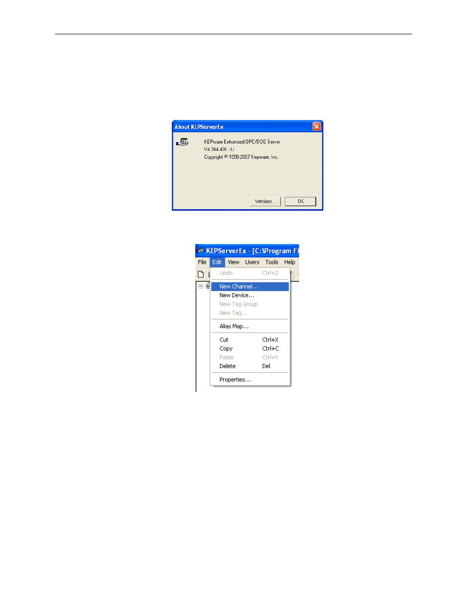 3 configuring kepserverex for data exchange, Configuring kepserverex for data exchange | Horner APG XLt OCS HE-GSM04 User Manual | Page 13 / 62