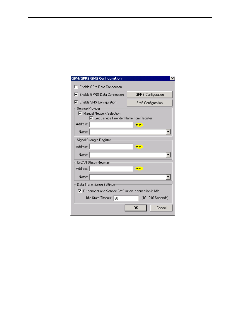 4 send / receive sms, 3 data transmission settings, Send / receive sms | Data transmission settings, Ill enable, 3data transmission settings | Horner APG XLt OCS HE-GSM04 User Manual | Page 19 / 62