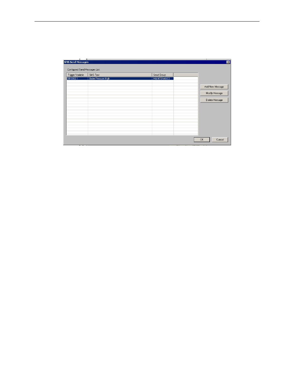 9 sms send message, 10 rules for sms send and receive messages, Sms send message | Horner APG XLt OCS HE-GSM04 User Manual | Page 39 / 62