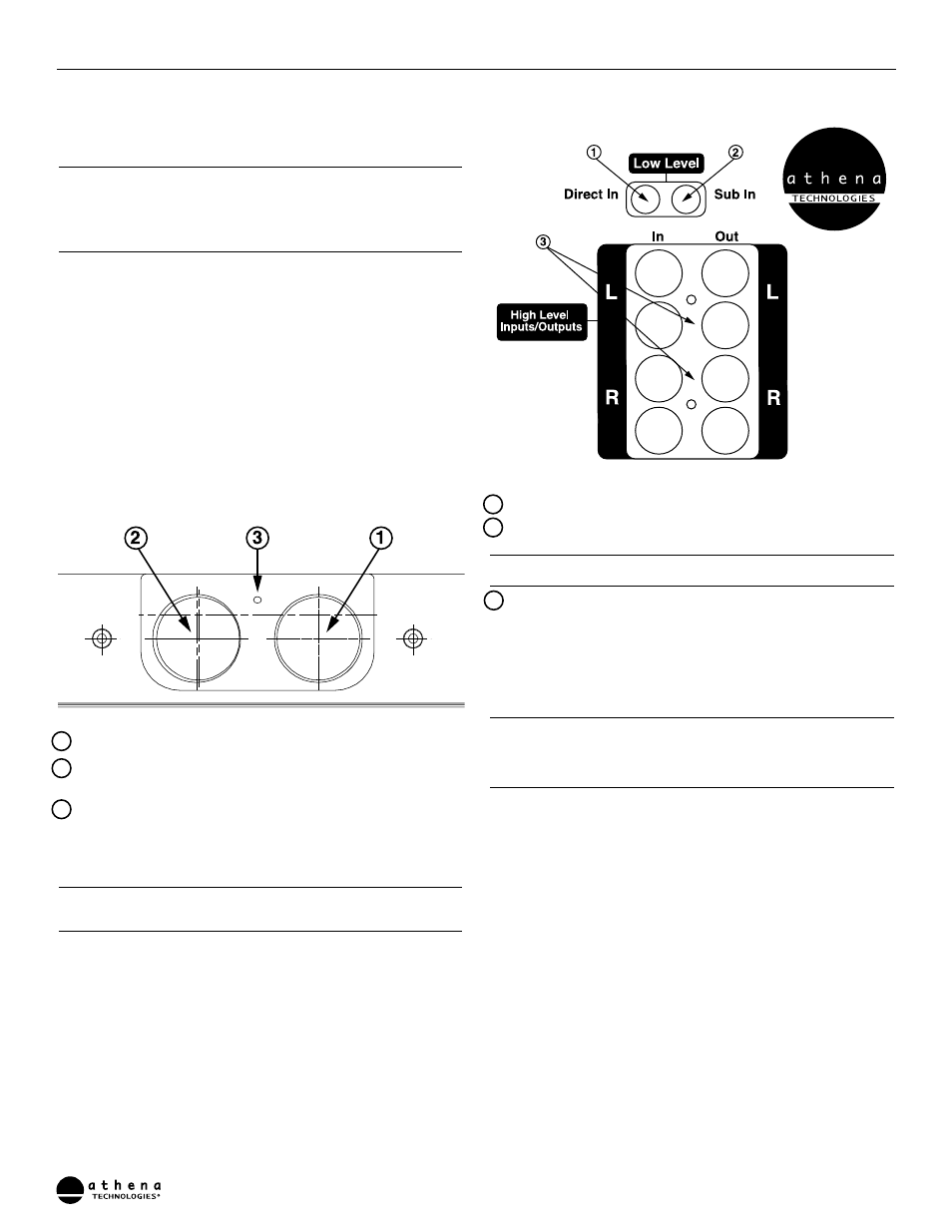 Cabinet care, Subwoofer placement, Terminology and controls | How to connect and use your subwoofer, Connecting and operating the subwoofer - method 1 | Athena Technologies AS-P400 User Manual | Page 3 / 12