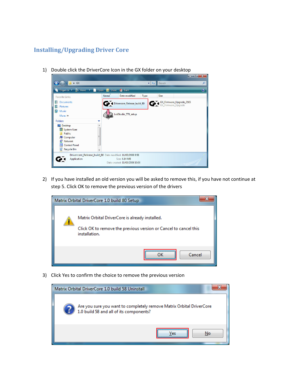 Matrix Orbital GX24064 User Manual | Page 6 / 24