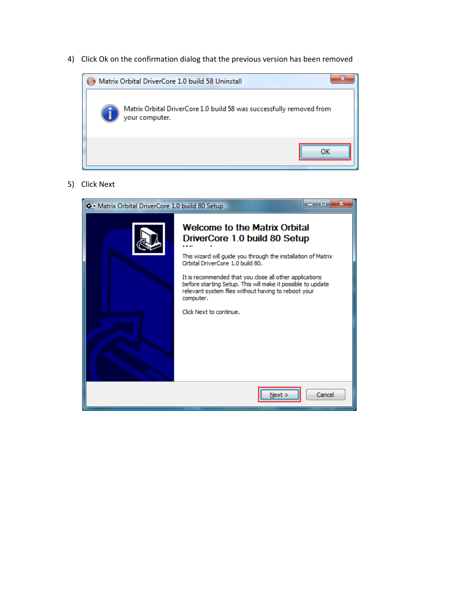 Matrix Orbital GX24064 User Manual | Page 7 / 24