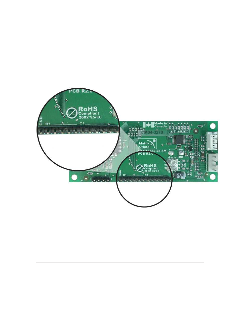 3 keypad interface connector, 4 gpo | Matrix Orbital GLK12232-25-SM User Manual | Page 14 / 70