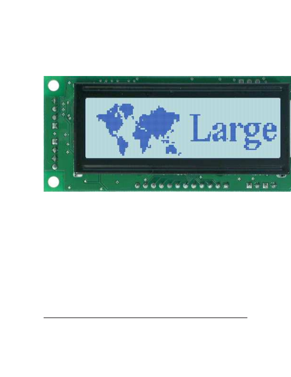 1getting started, 1 display options available | Matrix Orbital GLK12232-25-SM User Manual | Page 6 / 70