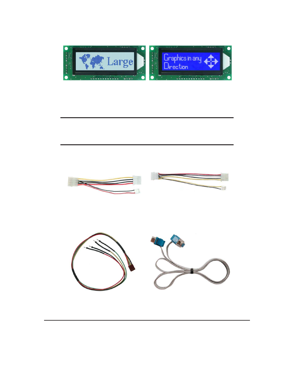 2 accessories | Matrix Orbital GLK12232-25-SM User Manual | Page 7 / 70