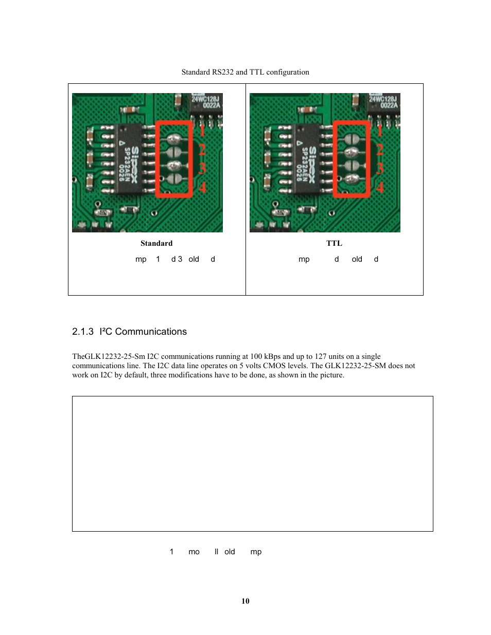 Matrix Orbital GLK12232-25-SM Legacy User Manual | Page 10 / 41