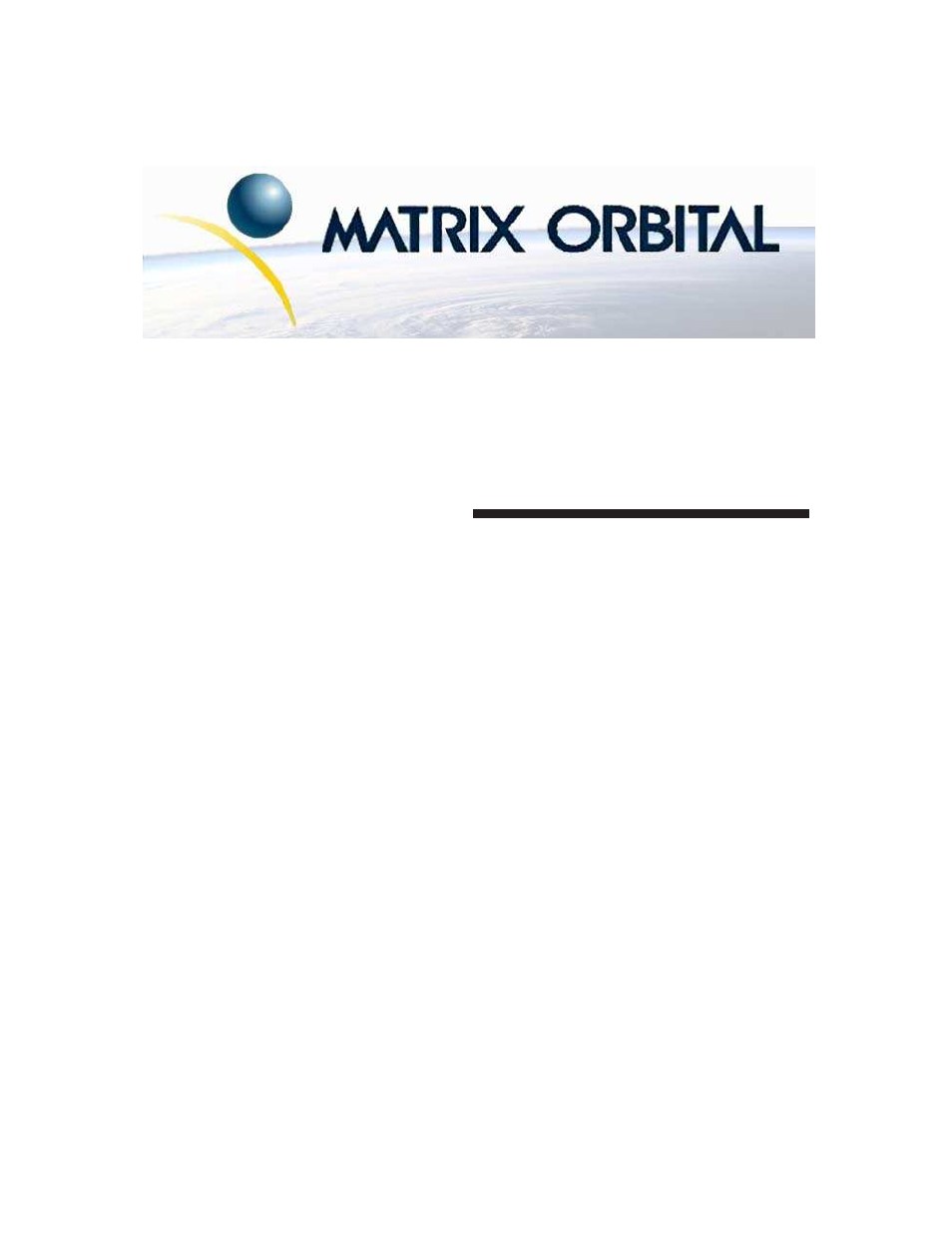 Matrix Orbital GLK12232-25-FGW User Manual | 66 pages