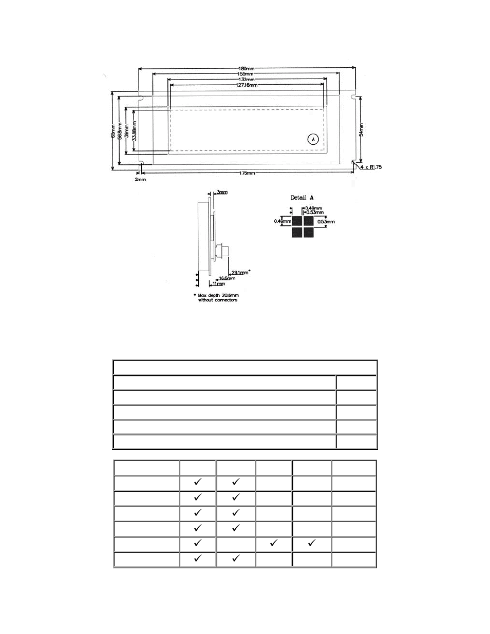 1 options | Matrix Orbital GLK24064-25 Legacy User Manual | Page 36 / 41