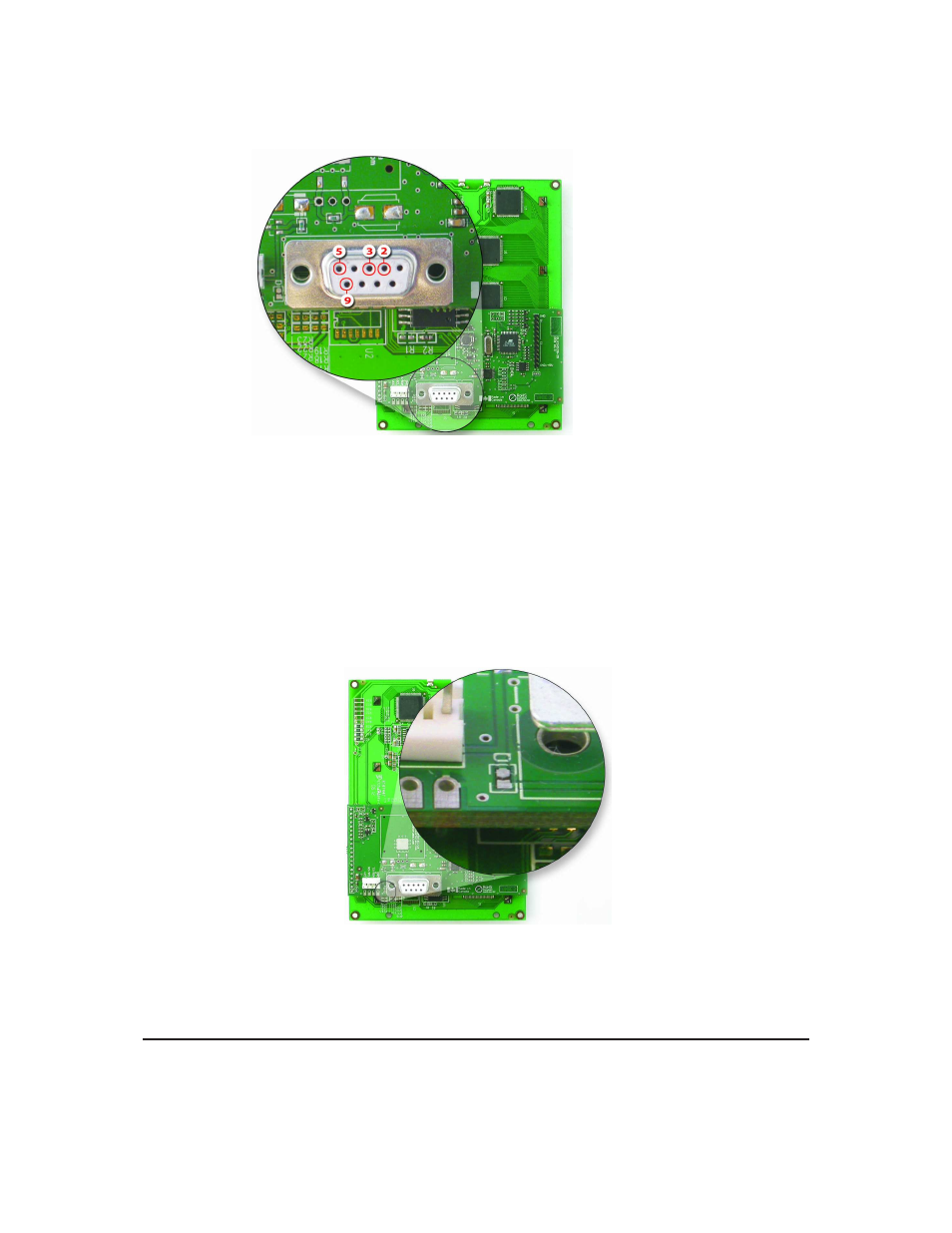 1 power through db-9 jumper | Matrix Orbital GLK240128-25 Legacy User Manual | Page 12 / 67