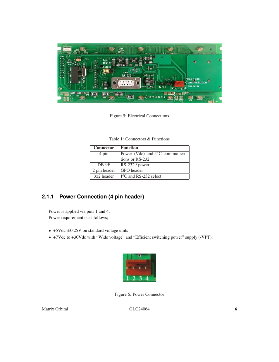 Matrix Orbital GLC24064 User Manual | Page 10 / 44