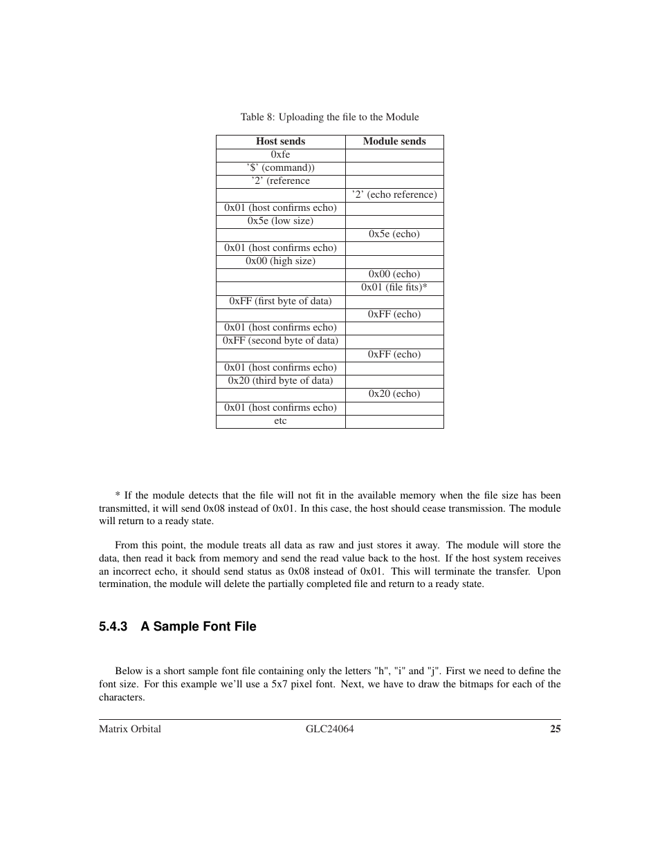 Matrix Orbital GLC24064 User Manual | Page 29 / 44