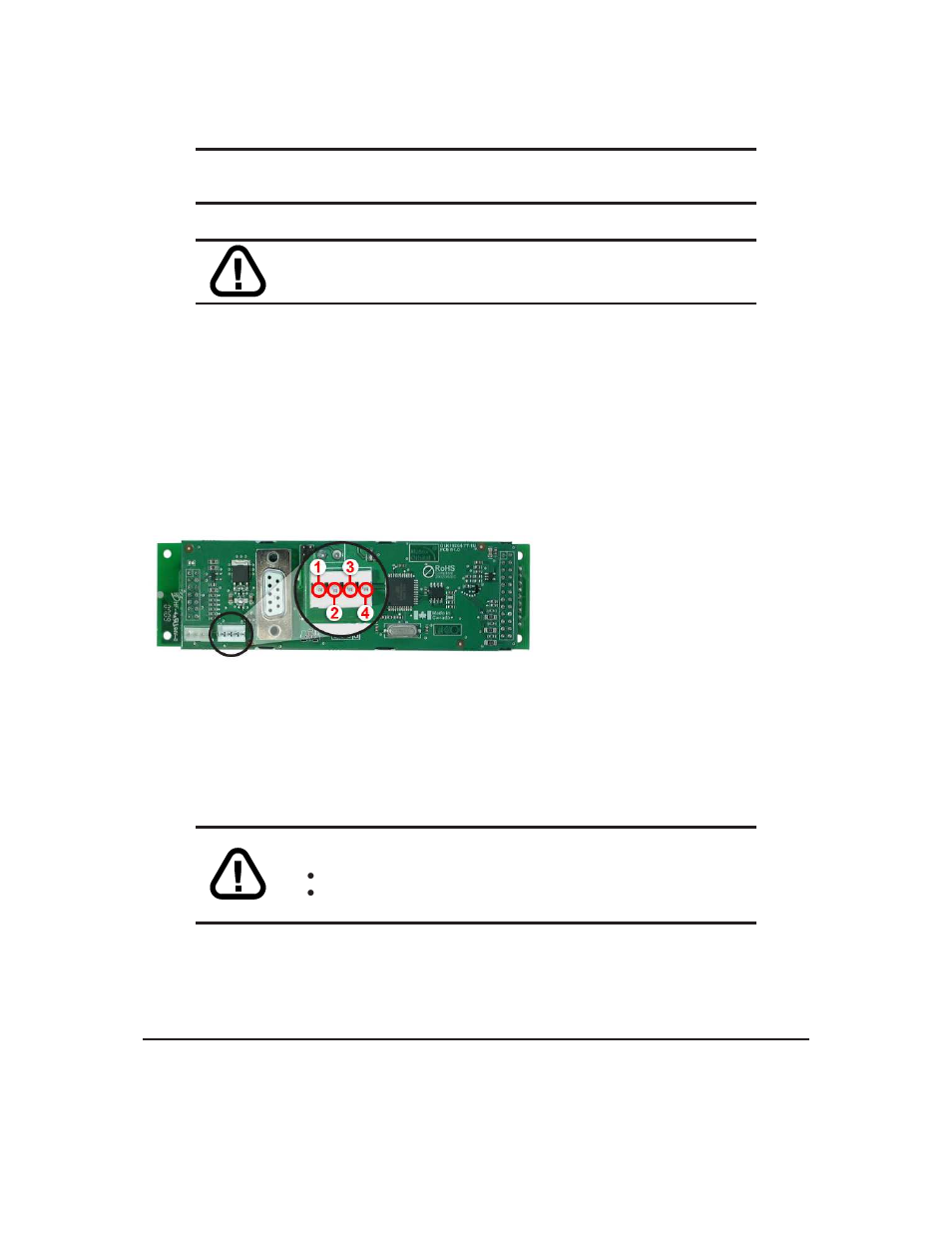 2 power/data connector for non-usb modules only, 3 serial header for non-usb modules only | Matrix Orbital GLK19264-7T-1U User Manual | Page 14 / 71