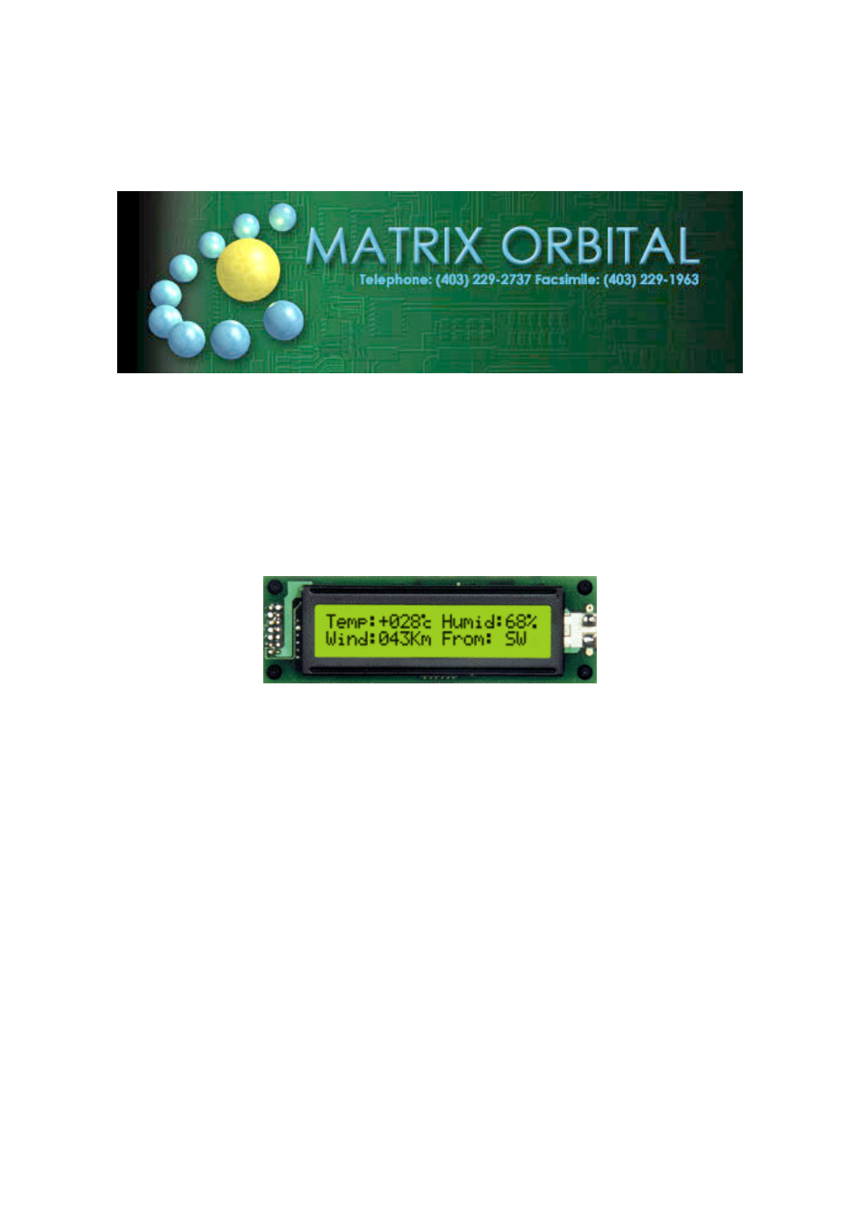 Matrix Orbital LK202-25 Legacy User Manual | 37 pages