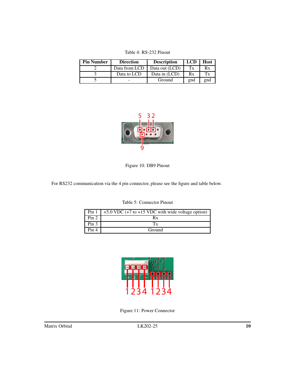 Matrix Orbital LK202-25 Legacy User Manual | Page 14 / 50